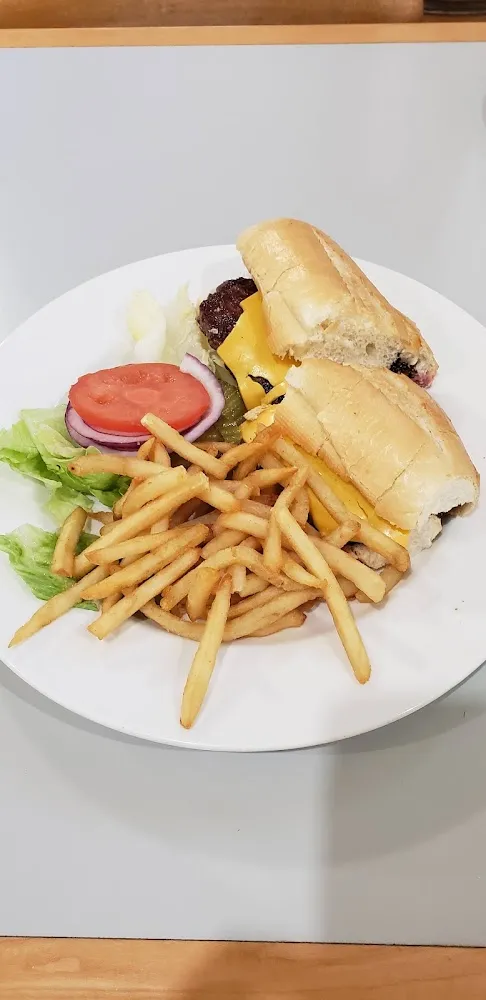 Cheeseburger with Fries