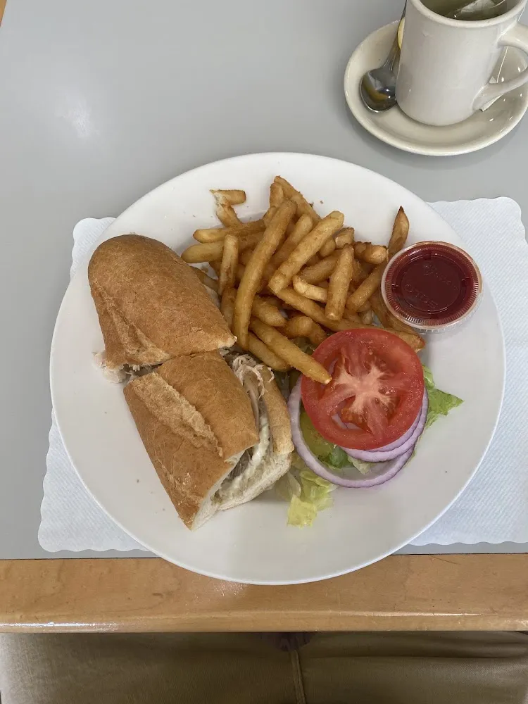 Chicken Sandwich with Fries